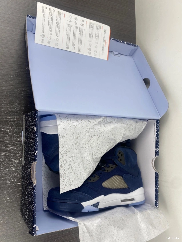 1st Kicks Shoes FD6812-400 Jordan Georgetown Air 5 0707